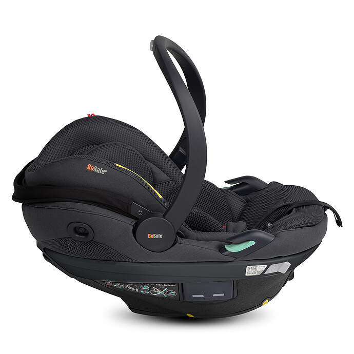Siège Auto Go Beyond² Groupe 0+ i-Size - Anthracite Mesh BeSafe