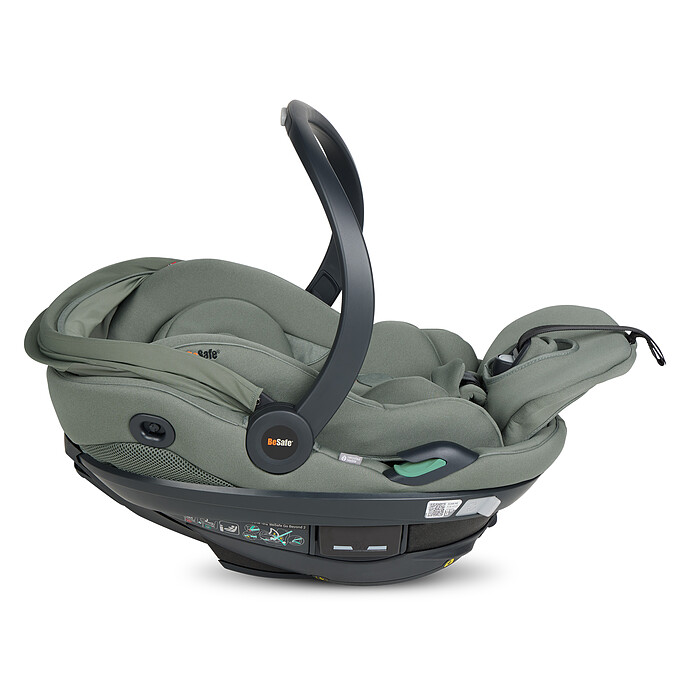 Siège Auto Go Beyond² Groupe 0+ i-Size - Meadow Green Soft Breeze BeSafe