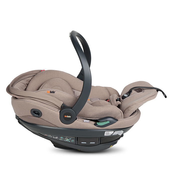 Siège Auto Go Beyond² Groupe 0+ i-Size - Dark Sand Soft Breeze BeSafe