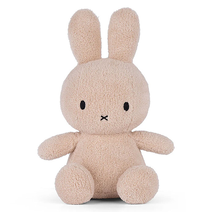 Lapin Miffy Terry Beige - Moyen  Bon Ton Toys