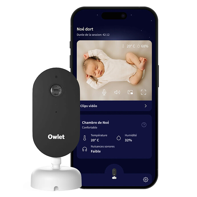 Owlet Dream Sight Cam - Blanc Owlet
