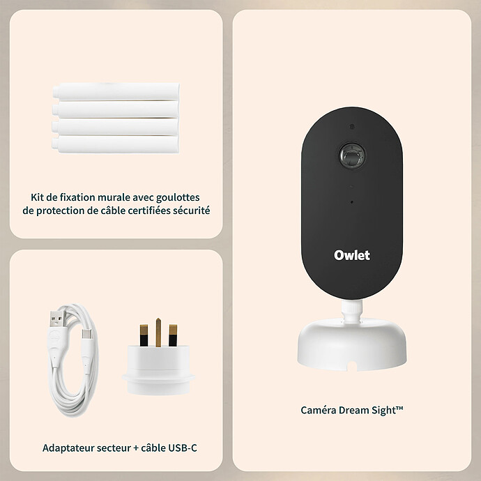 Avis Owlet Dream Sight Cam - Blanc