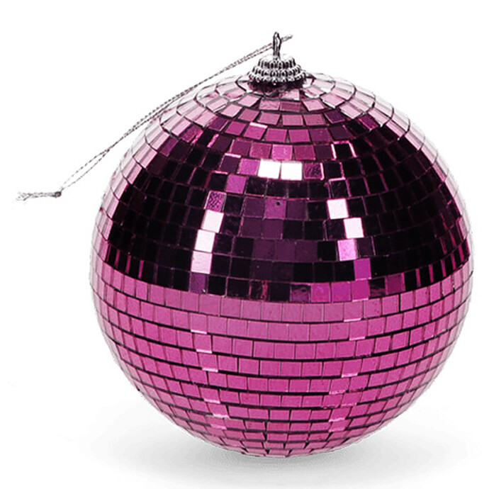 Boule à Facettes 10 cm - Rose Rex London