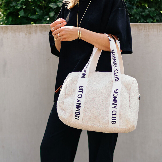 Avis Mommy Club Signature Teddy - Off White