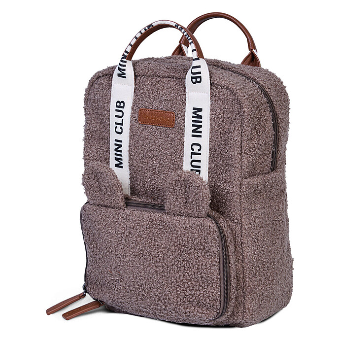 Sac à Dos Mini Club Signature Teddy - Soft Brown Childhome