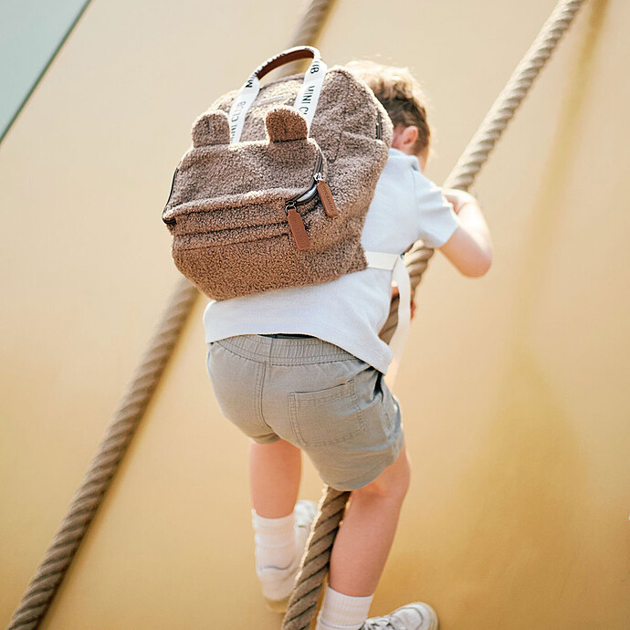 Avis Sac à Dos Mini Club Signature Teddy - Soft Brown