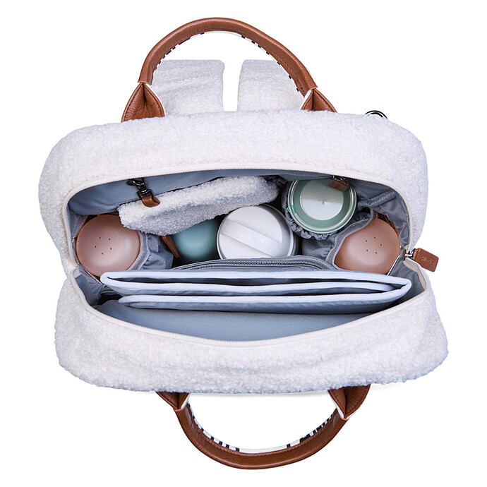 Sac à Dos à Langer Family Club Signature Teddy - Off White pas cher