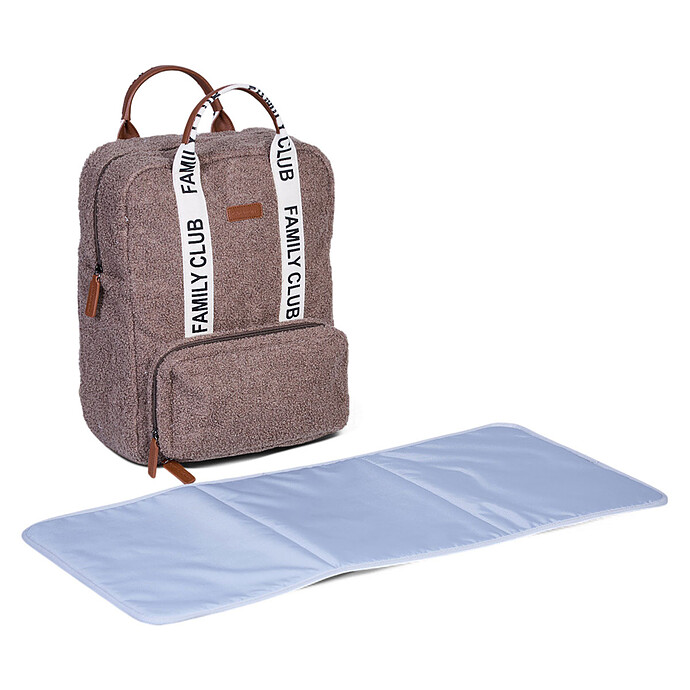 Sac à Dos à Langer Family Club Signature Teddy - Soft Brown Childhome