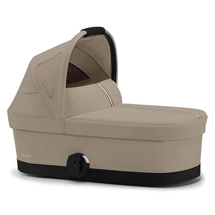 Poussette Trio Balios S Cadre Taupe - Siège Auto Cloud G Plus i-Size - Nacelle S Lux - Almond Beige Cybex