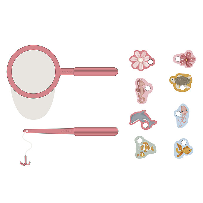 Jeu de Bain Pêche à la Ligne - Pink Little Dutch