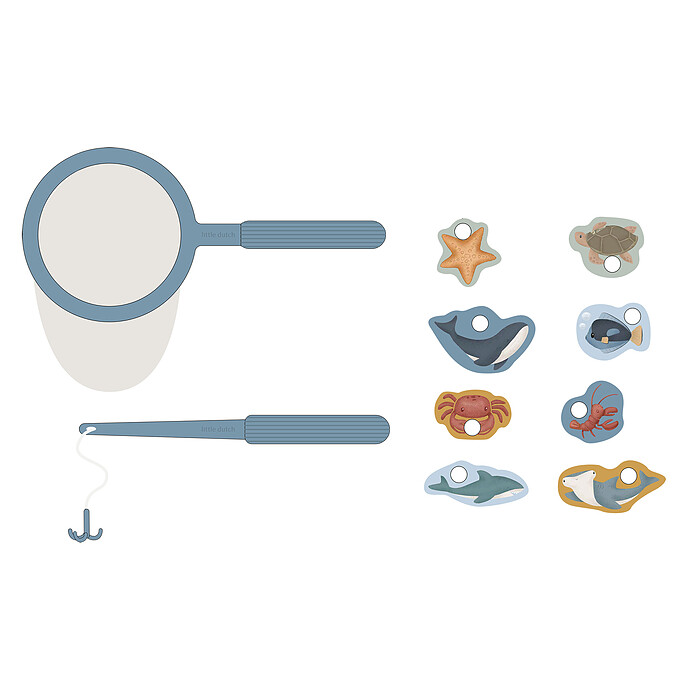 Jeu de Bain Pêche à la Ligne - Blue Little Dutch
