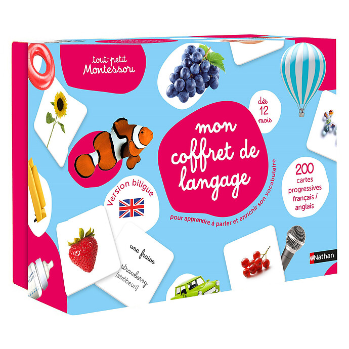 Mon Coffret de Langage - Tout Petit Montessori Nathan Editions