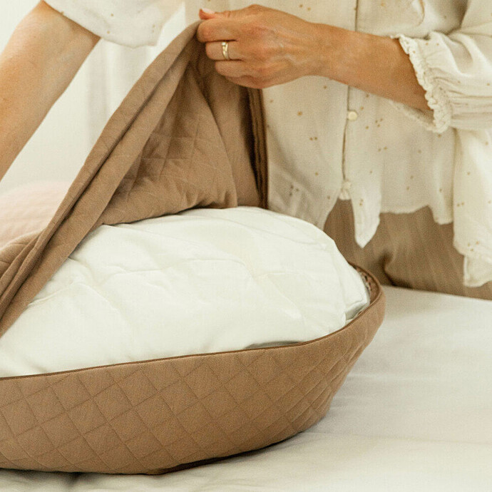 Avis Coussin d'Allaitement Big Flopsy Fleur de Coton - Cacao