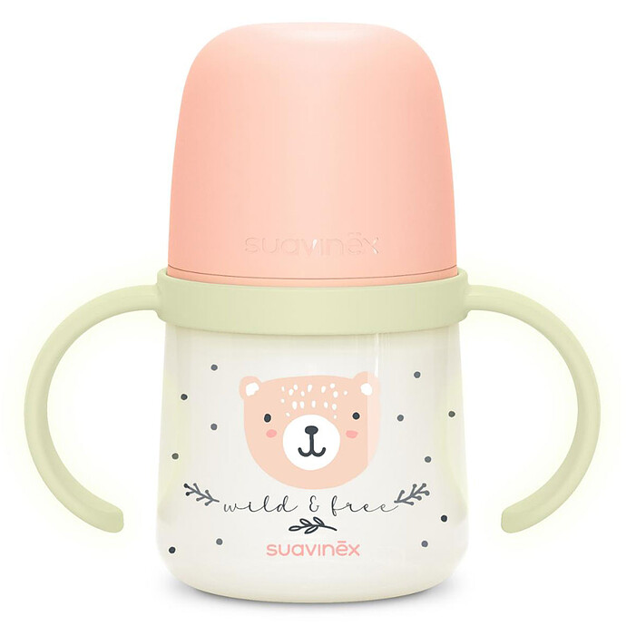Achat Biberon à Anses Wild & Free Night and Day Rose - 150 ml