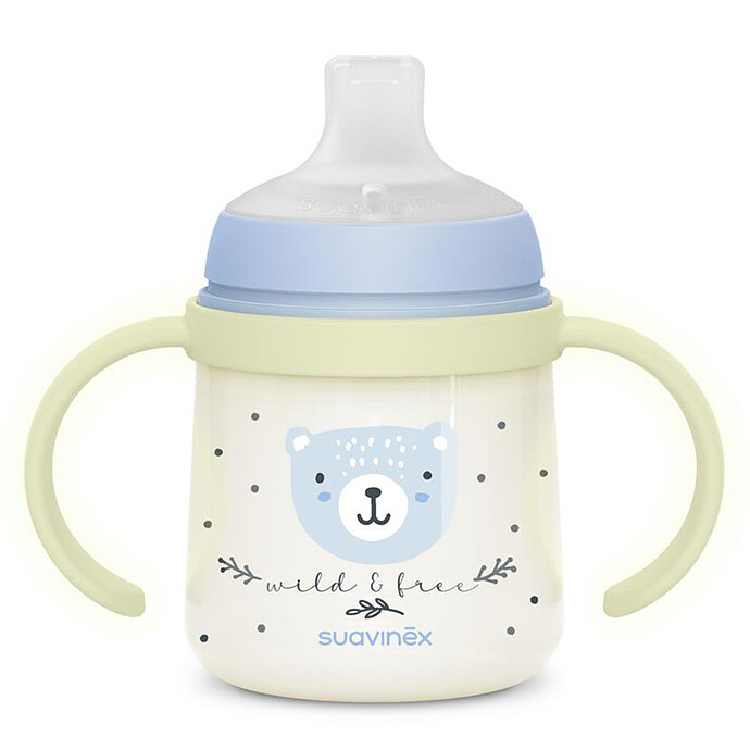 Avis Biberon à Anses Wild & Free Night and Day Bleu - 150 ml 