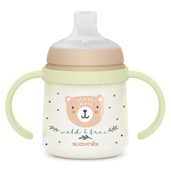 Avis Biberon à Anses Wild & Free Night and Day Marron - 150 ml 