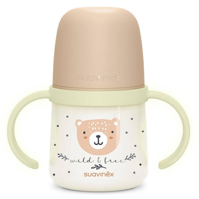 Achat Biberon à Anses Wild & Free Night and Day Marron - 150 ml 