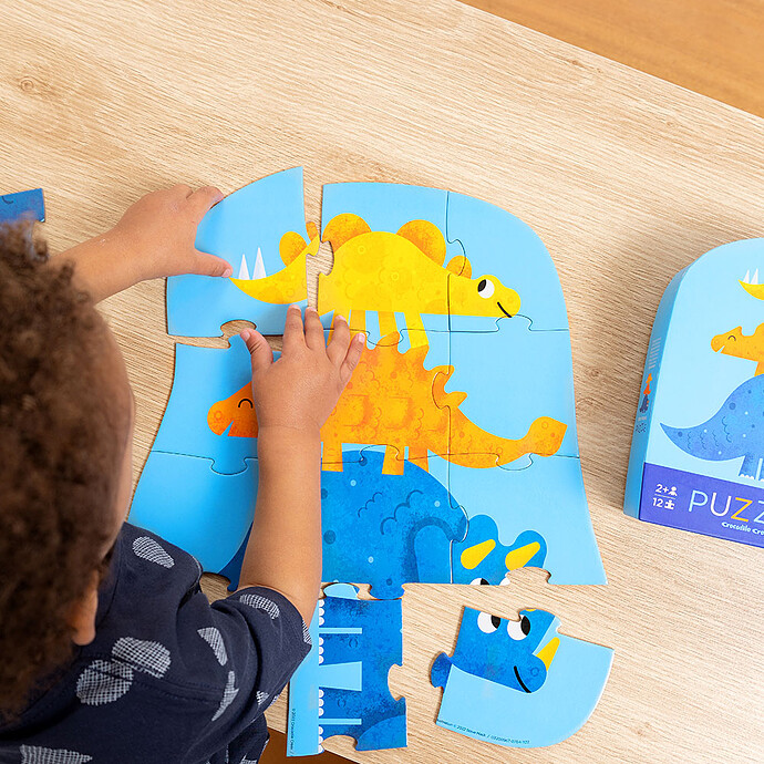 Avis Mini Puzzle 12 Pièces - Les Amis Dinosaures