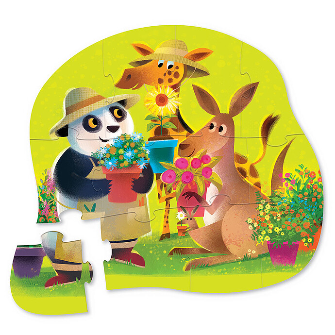 Avis Mini Puzzle 12 Pièces - Flower Power