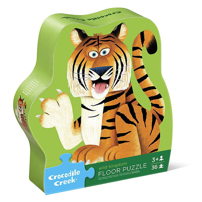 Maxi Puzzle 36 Pièces - Animaux Sauvages Crocodile Creek