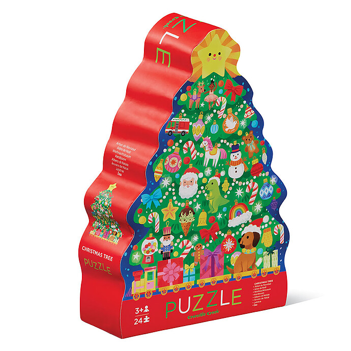 Maxi Puzzle 24 Pièces - Le Sapin de Noël Crocodile Creek
