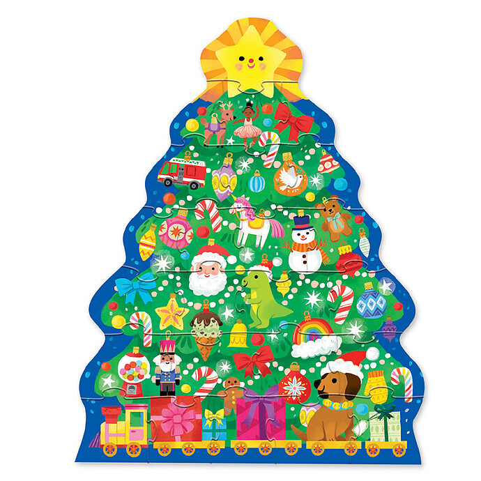 Maxi Puzzle 24 Pièces - Le Sapin de Noël Crocodile Creek