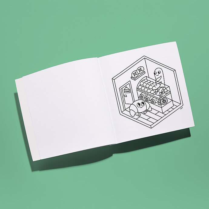 Livre de Coloriage Cozy Art Paris Omy