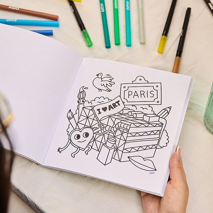 Avis Livre de Coloriage Cozy Art Paris