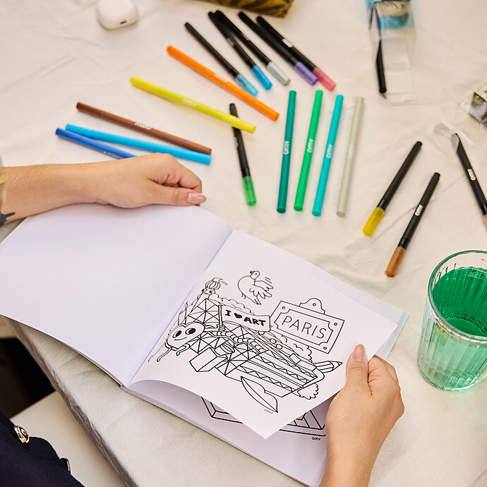 Achat Livre de Coloriage Cozy Art Paris