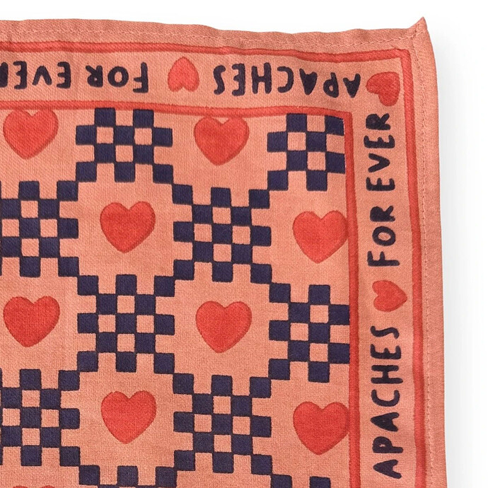 Small Foulard Manika Amor - Amor Rust  Apaches
