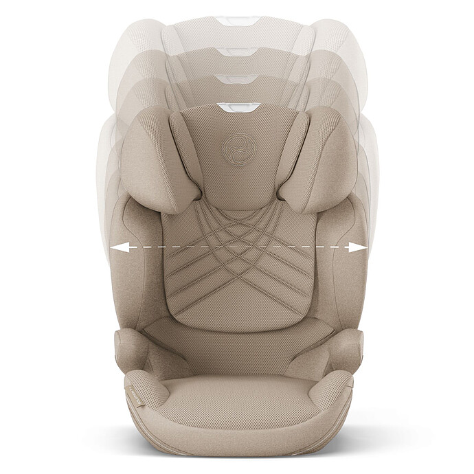 Achat Siège Auto Solution T i-Fix Plus i-Size Groupe 2/3 - Cozy Beige