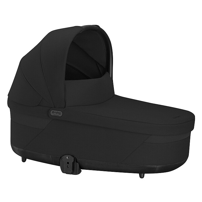 Poussette Trio Balios S Cadre Noir - Siège Auto Cloud G Plus i-Size - Nacelle S Lux - Moon Black Cybex