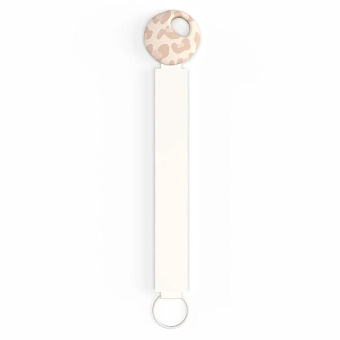 Attache Sucette Pebble - Graou Pink Elhée