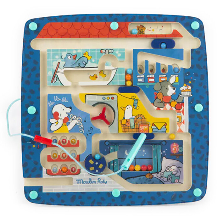 Labyrinthe Magnétique - Puce & Pilou Moulin Roty