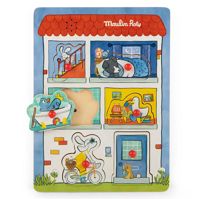 Puzzle Sonore - Puce & Pilou Moulin Roty