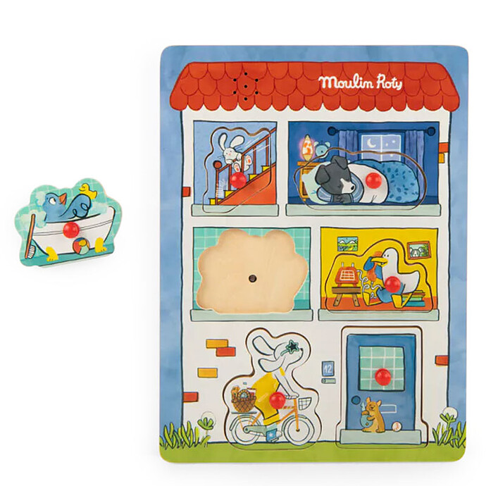 Puzzle Sonore - Puce & Pilou Moulin Roty