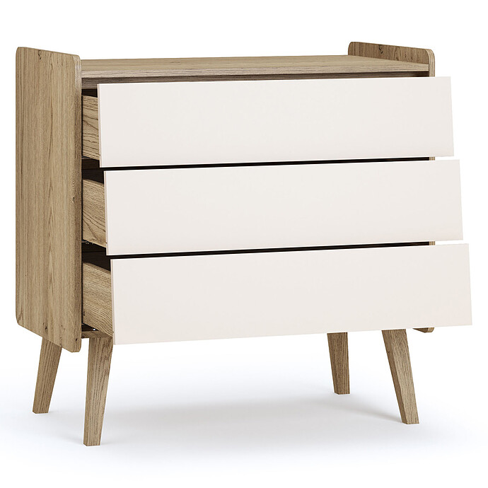 Avis Commode et Plan à Langer Vintage Fresh - Crème