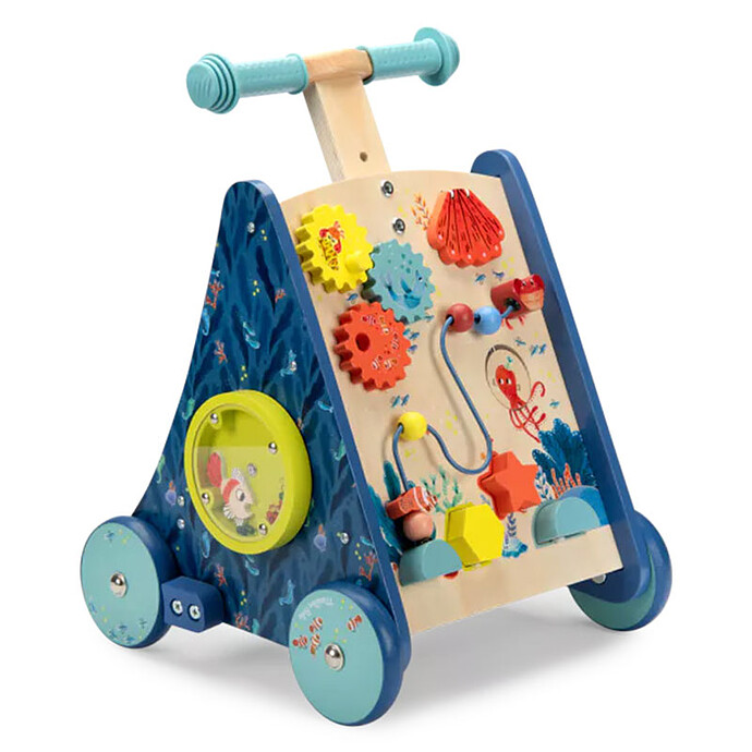 Chariot de Marche d'Activités - Les Aventures de Paulie Moulin Roty