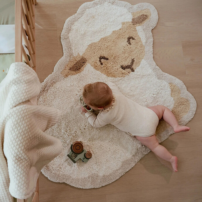 Tapis Mouton - 80 x 118 cm Little Dutch