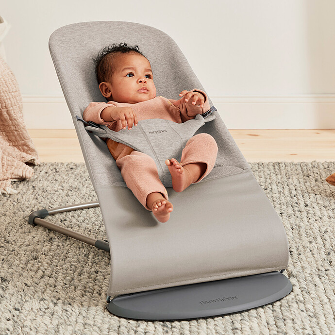 Transat Bliss Jersey 3D - Gris Sable BabyBjörn