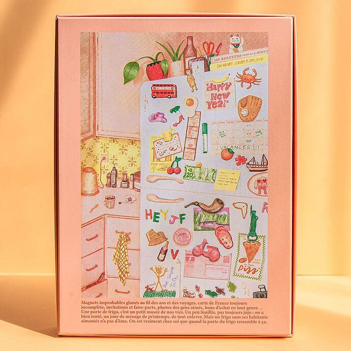 Puzzle La Porte de Frigo Jour Férié