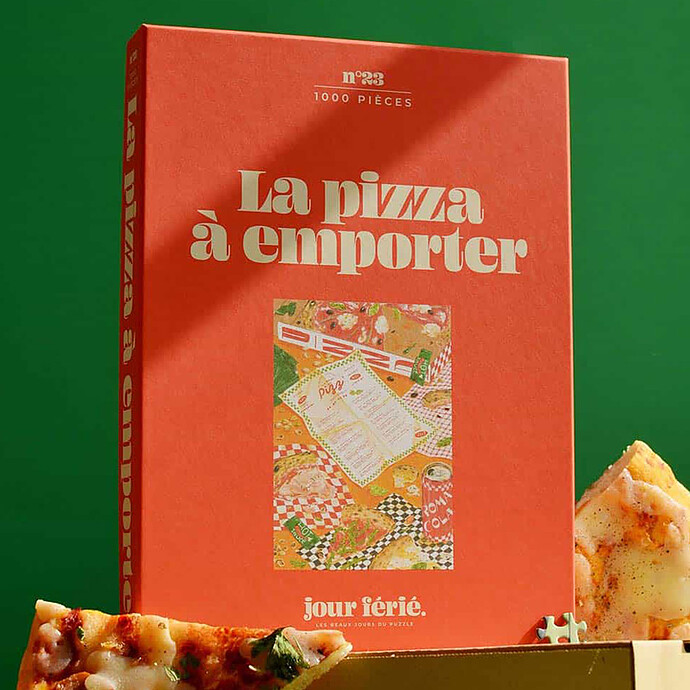 Puzzle La Pizza à Emporter Jour Férié