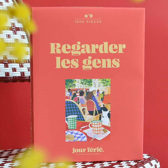 Puzzle Regarder les Gens Jour Férié