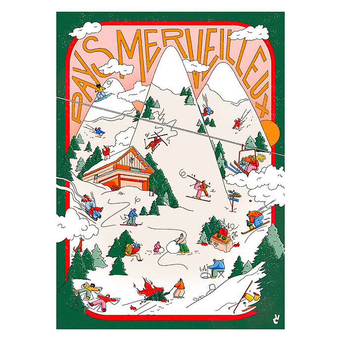 Puzzle 1000 Pièces - Planté de Bâton  Piece & Love