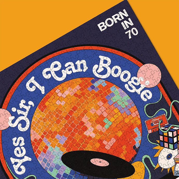 Puzzle 1000 Pièces - Boogie Piece & Love