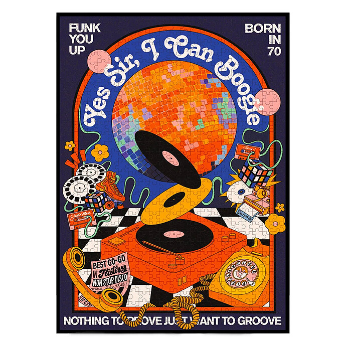 Puzzle 1000 Pièces - Boogie Piece & Love