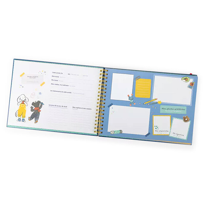 Album Souvenirs d'Ecole - Puce & Pilou Moulin Roty