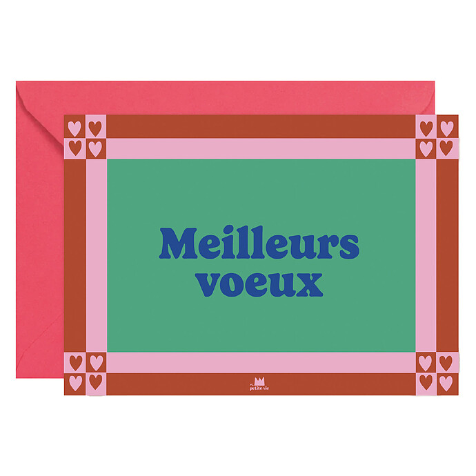 Carte Meilleurs Voeux  Ma petite vie