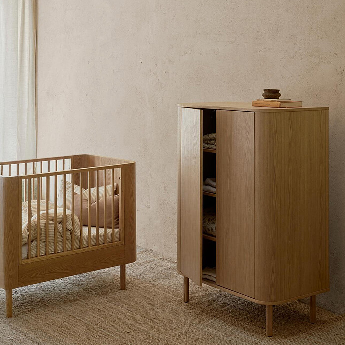 Avis Armoire 2 Portes Plates Yume - Natural Ash