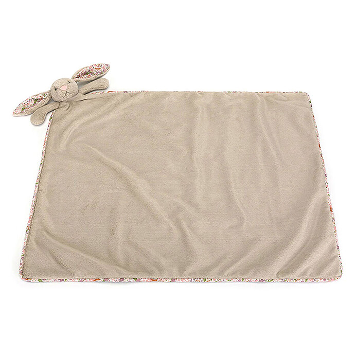 Avis Blossom Beige Bunny Petal Blankie